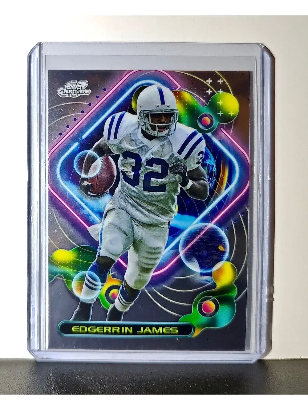 Edgerrin James 2023 Topps Chrome Cosmic NFL #272 Card Indianapolis Colts